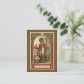 Myraの司教のHoly Cardsセントニコラス 名刺 (スタンド正面)