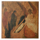 Myrrhbearing women ceramic tile タイル (正面)