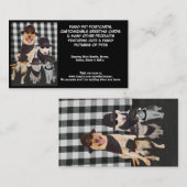 Myrtieの青の実験室及びクールな猫 名刺 (正面/裏面)