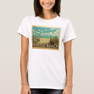 Myrtle Beachのヴィンテージ旅行 Tシャツ