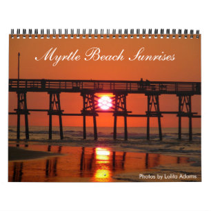 Myrtle Beachの日の出のカレンダー カレンダー