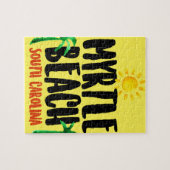 Myrtle Beachの水彩画 ジグソーパズル (横)