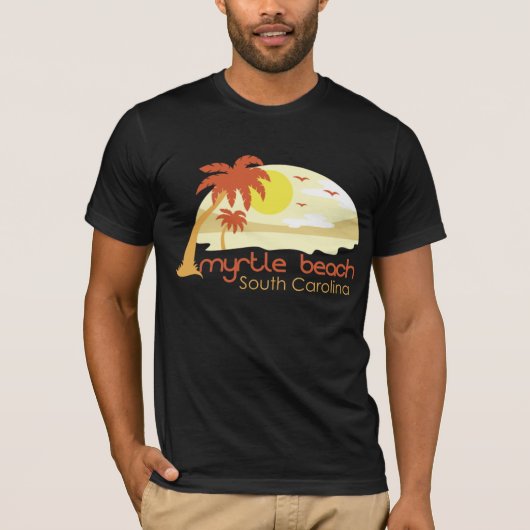 Myrtle Beachサウスカロライナのティー Tシャツ (正面)