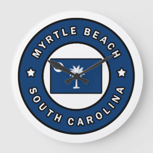 Myrtle Beachサウスカロライナ ラージ壁時計