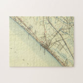 Myrtle Beachサウスカロライナ(1940年)のヴィンテージの地図 ジグソーパズル (横)