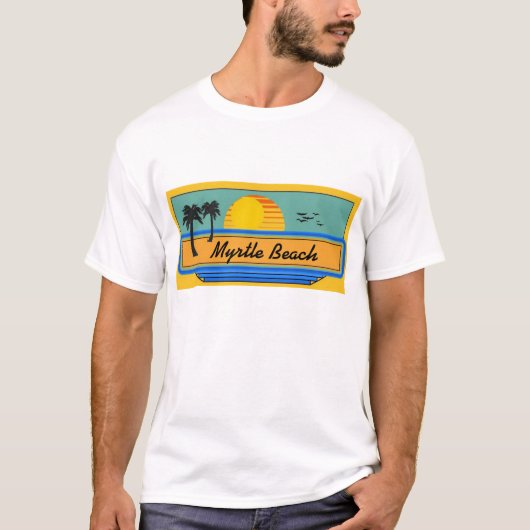 Myrtle Beach場面 Tシャツ (正面)
