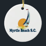 Myrtle Beach。 セラミックオーナメント<br><div class="desc">Myrtle Beachサウスカロライナ。</div>