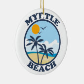 Myrtle Beach。 セラミックオーナメント (右)