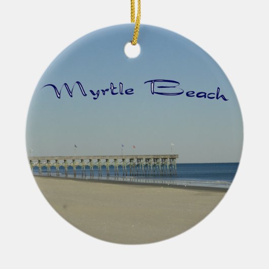 Myrtle Beach セラミックオーナメント (正面)
