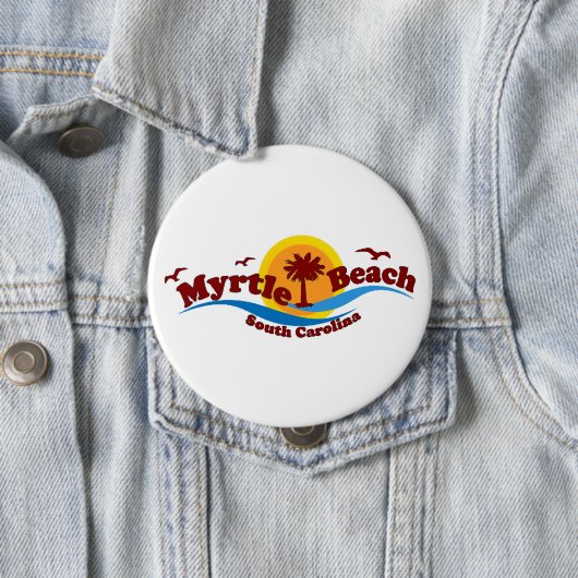 Myrtle Beach。 缶バッジ (インサイチュ)