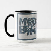 Myrtle Beach Denim Mug | Coastal South Carolina マグカップ (左)