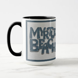 Myrtle Beach Denim Mug | Coastal South Carolina マグカップ