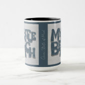 Myrtle Beach Denim Mug | Coastal South Carolina マグカップ (中央)