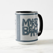 Myrtle Beach Denim Mug | Coastal South Carolina マグカップ (正面右)