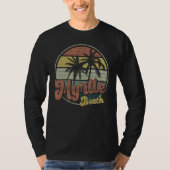 Myrtle Beach Palmetto Tree South Carolina Vacation Tシャツ (正面)