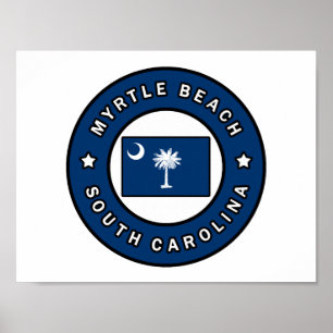 Myrtle Beach South Carolina ポスター