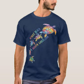 Myrtle Beach South olina Sea Turtle Lover Beach MB Tシャツ (正面)