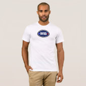 Myrtle Beach。 Tシャツ (正面フル)