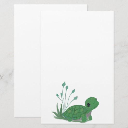 Myrtle the Turtle 便箋 (正面/裏面)