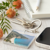 Myrtosのビーチ(Kefalonia) キーホルダー (正面右)