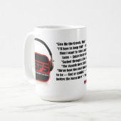 MySciFiShowの語集のコーヒー・マグ コーヒーマグカップ (正面左)