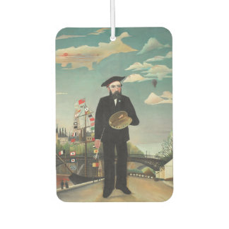 Myself: Portrait – Landscape, Henri Rousseau 1890 カーエアーフレッシュナー