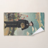 Myself: Portrait – Landscape, Henri Rousseau 1890 バスタオルセット (ハンドタオル)