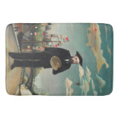 Myself: Portrait – Landscape, Henri Rousseau 1890 バスマット (正面)