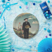 Myself: Portrait – Landscape, Henri Rousseau 1890 ペーパープレート (パーティー)