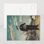 Myself: Portrait – Landscape, Henri Rousseau 1890 ポストカード (正面/裏面)