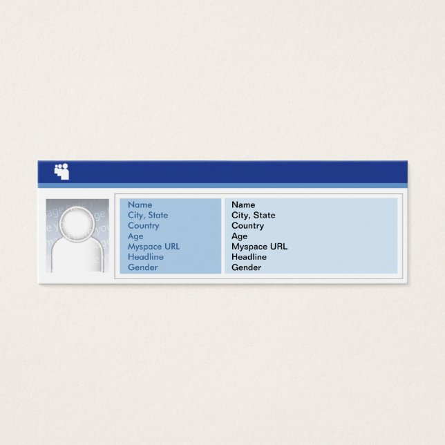 Myspace Dark – スキニー (正面)