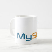 MySQL - sysadminsのためのマグ コーヒーマグカップ (正面左)