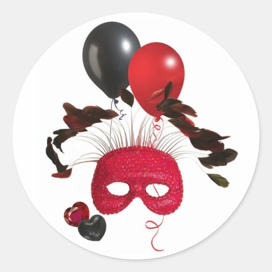 Mystereステッカー ラウンドシール (正面)