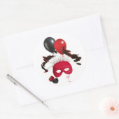 Mystereステッカー ラウンドシール (封筒)