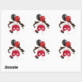 Mystereステッカー ラウンドシール (シート)