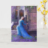 Mysteriaの車線の挨拶状 カード (黄色い花)