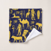 Mysteries of Egypt バスタオルセット (ウォッシュタオル)