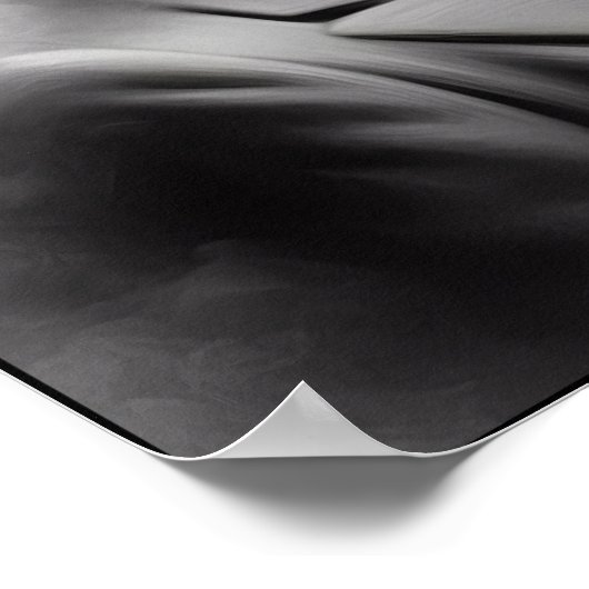 Mysterious 1940's Female Portrait Art ポスター (角)