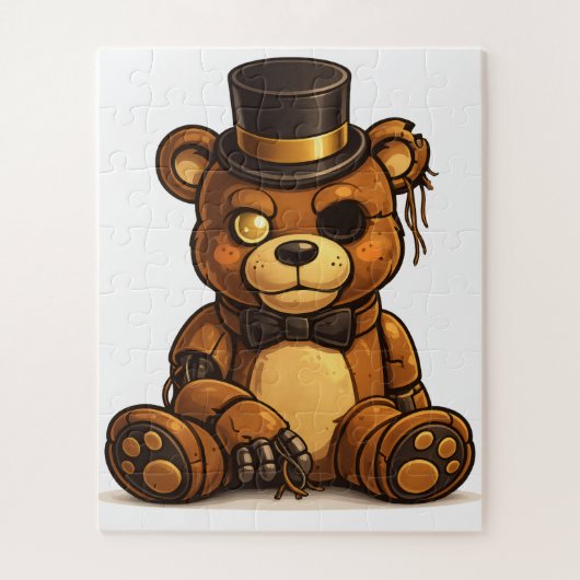 Mysterious Animatronic Night Puzzle ジグソーパズル (縦)