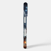 Mysterious Black Cat Halloween Phone Case Case-Mate iPhoneケース (裏面 / 右)