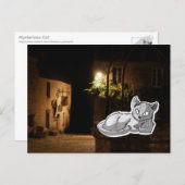 Mysterious Cat ポストカード (正面/裏面)