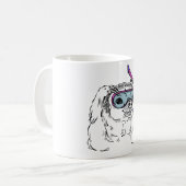 Mysterious Diver in the Shadows コーヒーマグカップ (正面左)