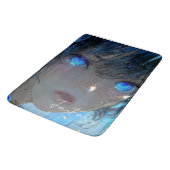 Mysterious Fantasy Girl - Ocean Art Aesthetic バスマット (アングル)