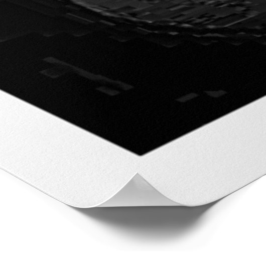 Mysterious Foggy Forest Path ポスター (角)