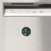 Mysterious Grey Alien マグネット (インサイチュ (食洗機))