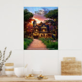 Mysterious Houses of Donnelly - No4 Mombasa Kenya  ポスター (キッチン)