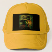 Mysterious Lady Pointing Finger At You キャップ (正面)