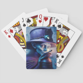 Mysterious Lady Pointing Finger At You トランプ