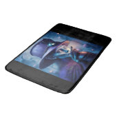 Mysterious Lady Pointing Finger At You バスマット (アングル)