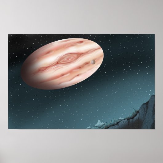 Mysterious night when giant stars are visible. ポスター (正面)